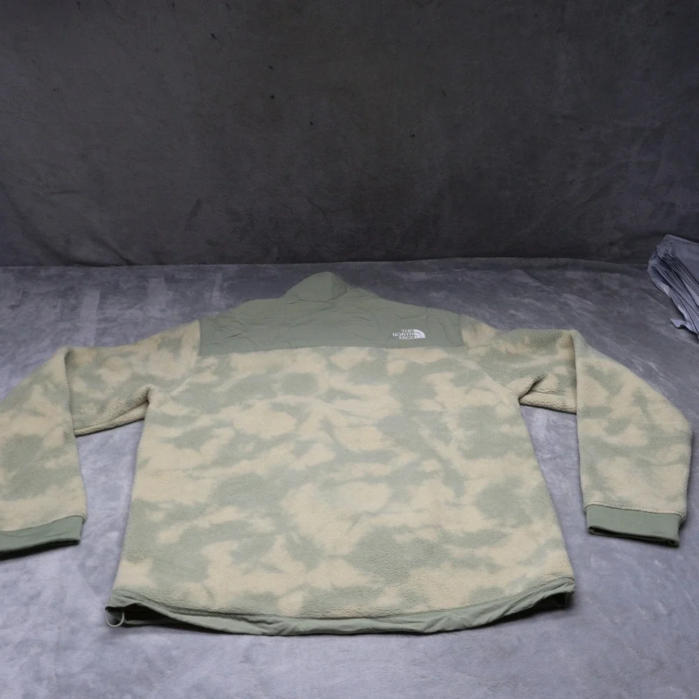 North Face Jacket Mens Medium Green‎ Camo Denali 2 Fleece Full Zip Winter RARE